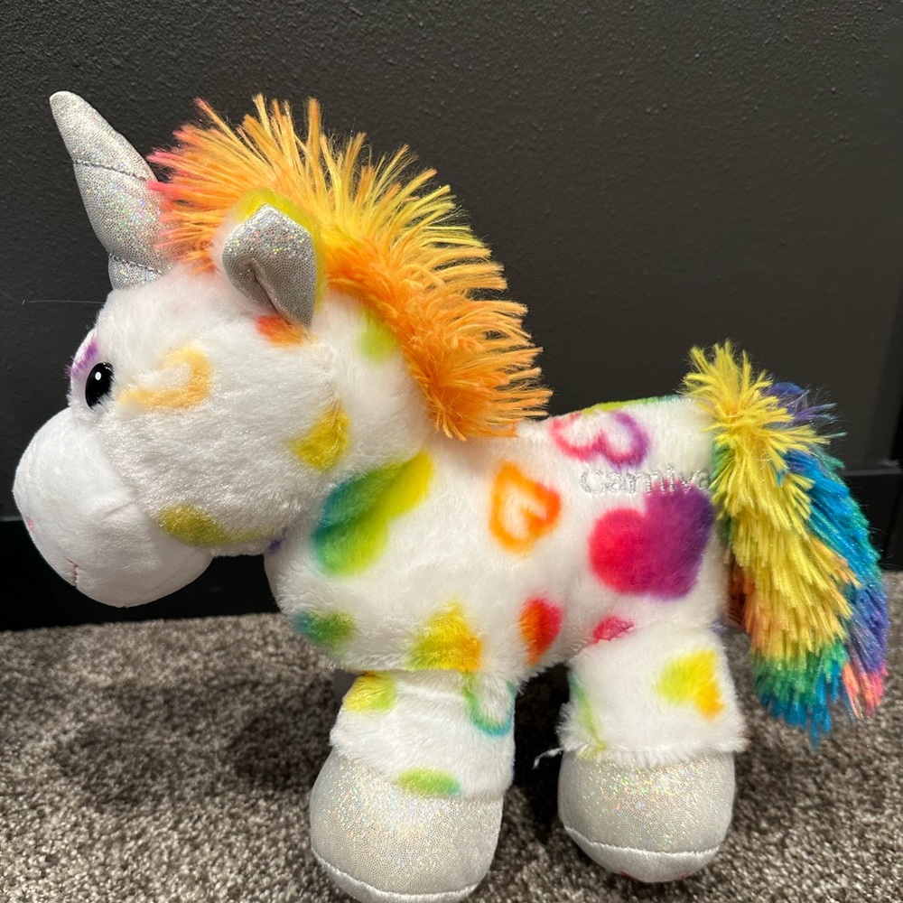 Unicorn Plush from carnival cruise lines